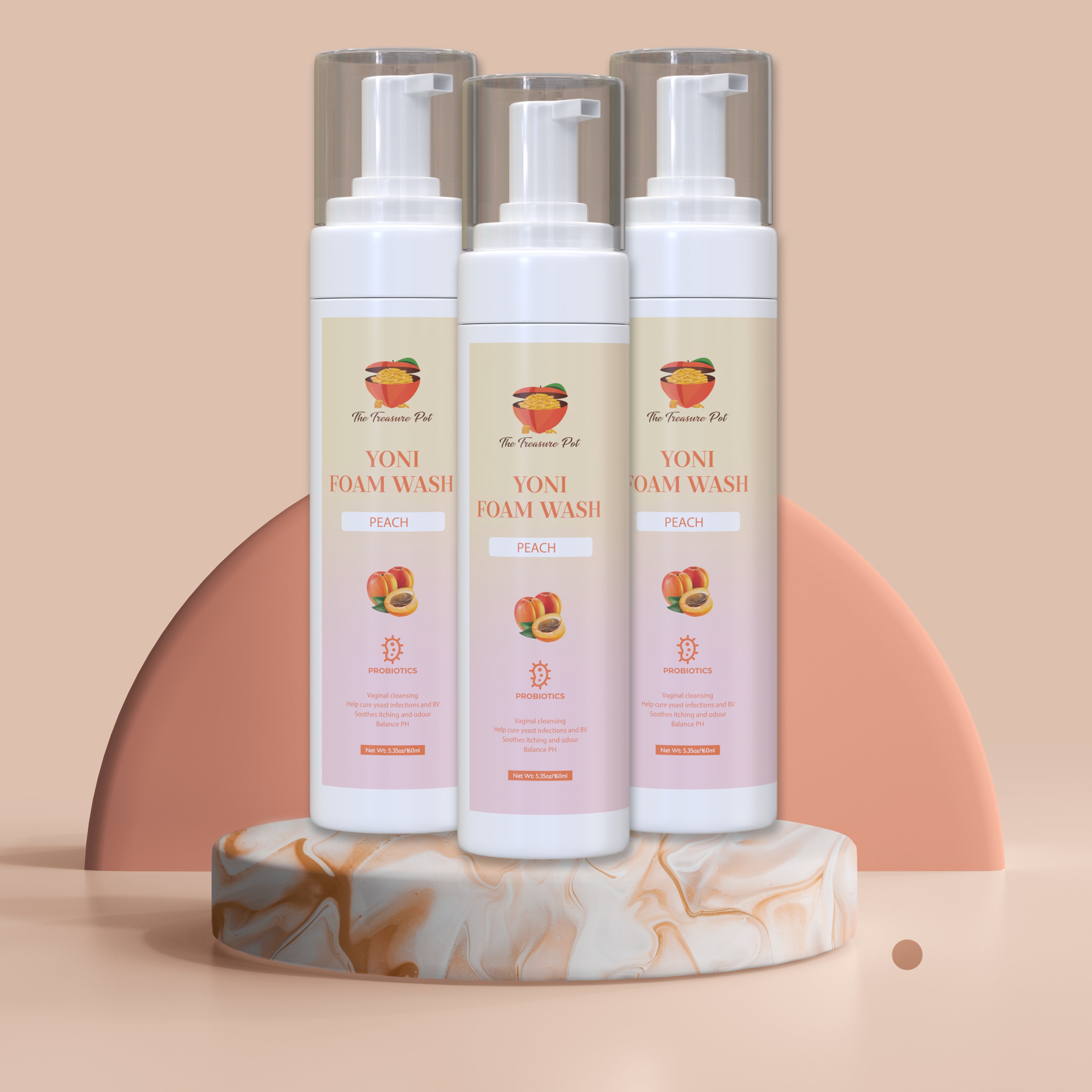 V-Fresh Foam Trio: 3Pcs Foam Wash Bundle